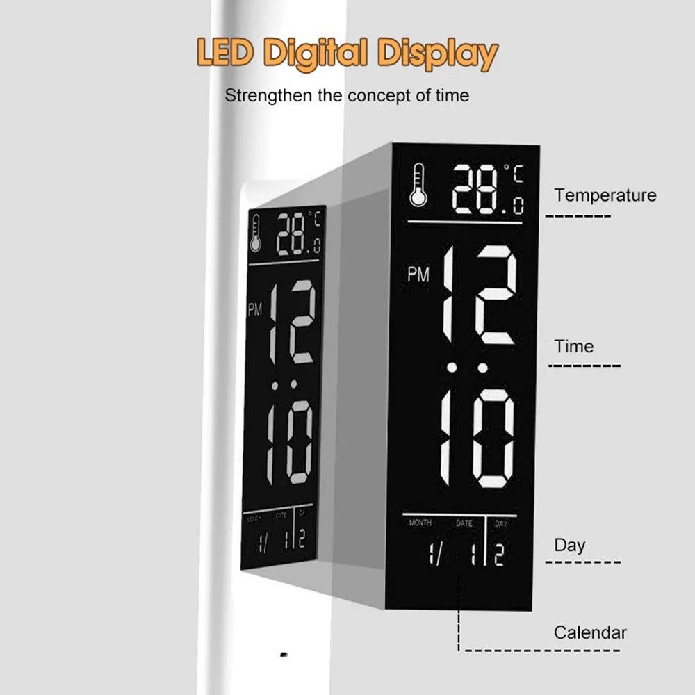 LED Double Head Desk Lamp USB Touch